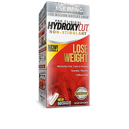 Hydroxycut Pro Clinical Non-Stimulant Appetite Suppressant Weight Loss ...