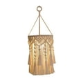 thumbnail image 4 of Pantalla de lámpara de macramé Fernando decoración colgante bohemio Con borlas altura 70cm, 4 of 8