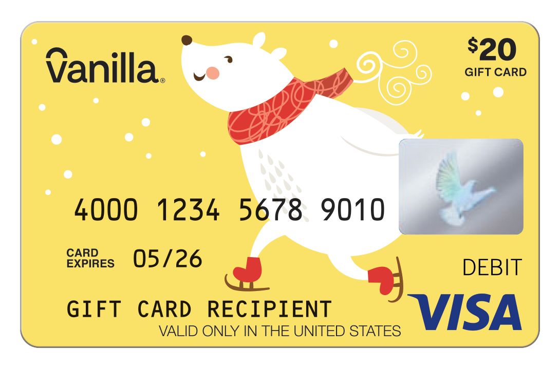 $60 (3 x $20) Vanilla Visa® Gift Card Holiday Multipack