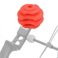 thumbnail image 4 of jinwen Portable Compound Bow Stabilizer Ball Shock Absorber Shockproof Accessories Universal Damping for Hunting Shooting Red, 4 of 9