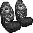 thumbnail image 3 of POLERO Car Seat Covers Automotive, Car Accessories Interior Front Seat Cover Sedans Interior Accessories, Sun and Moon Design, 3 of 9