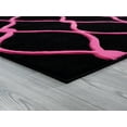 thumbnail image 4 of United Weavers Drachma Freya Modern Trellis Area Rug, Pink, 7'10" x 7'10", 4 of 5