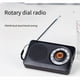 thumbnail image 4 of Radio Portátil AM FM, Radio de Bolsillo con Altavoz y Conector para Auriculares para Uso en Interiores, Exteriores y Emergencias., 4 of 6