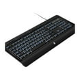 thumbnail image 2 of Aluratek Large Print Tri-Color Led Backlight Illuminated Gaming Keyboard, 2 of 4