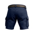 thumbnail image 4 of Men's Summer Multi-Pocket Textured Cargo Shorts Men's Casual Fashion Cargo Shorts, 4 of 5