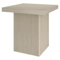 thumbnail image 4 of Evelyn&Zoe Modern/Contemporary 22" Wide Alder White Side Table, 4 of 5