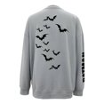 thumbnail image 4 of Sudadera Batman Talla 16 EG Sustentable Cuello Redondo Diseño Logo Gris, 4 of 4