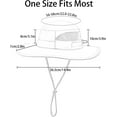 Connectyle Women's UPF 50+ Safari Sun Hat Breathable UV Protection