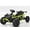 Green, variant on Kids Scooter, 3 Wheel Kick Scooter for Kids with Music, PU Flash Wheels, 5-Position Height-Adjustable, One Touch Foot Brake, Buildable Blocks