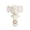 B003- Style C, variant on Student Squeeze Toys, Student Patting Plush Toys, Teddy Bear for Student, Soft Toys, Plush Toys, Student Shower Gift, 1 Pc, 8 In, Cream, Star Embroidery, Tummy Time, Oral Relief,