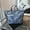 Solid-Blue, variant on Fashion PVC Tote Bag for Women Large Plastic Tote Bag for Work Letter Print Hobo bag Kraft Paper Work Handbags Purses Solid-Black