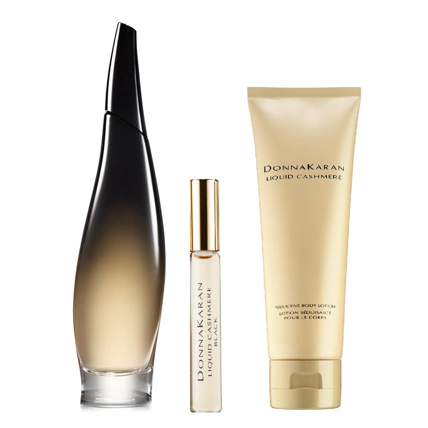 Donna Karan Liquid Cashmere Black Perfume Gift Set for Women,