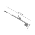 thumbnail image 2 of OFFIGAM Plated Silver Aluminum Alloy Adjustable Telescopic Support Rod for Casement Window Stays, 2 of 8
