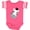 Football Pink and White, variant on Inktastic Zebra Boys or Girls Baby Bodysuit