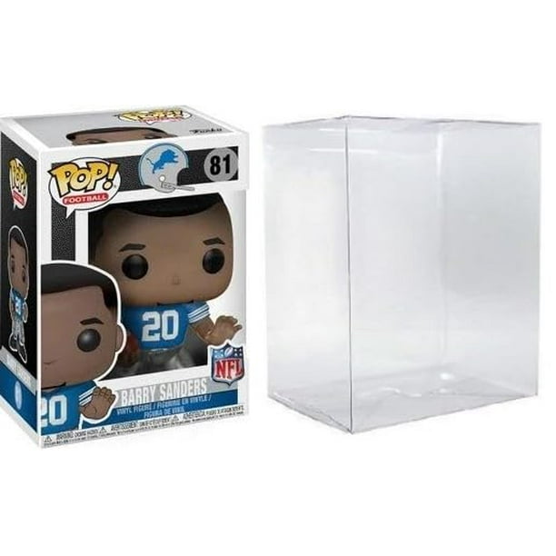 Figura de vinilo Funko Pop! Barry Sanders, leyenda de la NFL, 9,5 cm con funda