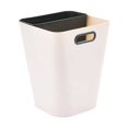 thumbnail image 1 of Bewildely Cubo de basura sin tapa Cubo de basura de doble capa Cesto de basura Almacenamiento Inodoro de oficina Herramientas de limpieza simples Suministros de limpieza para el hogar Caqui, 1 of 6