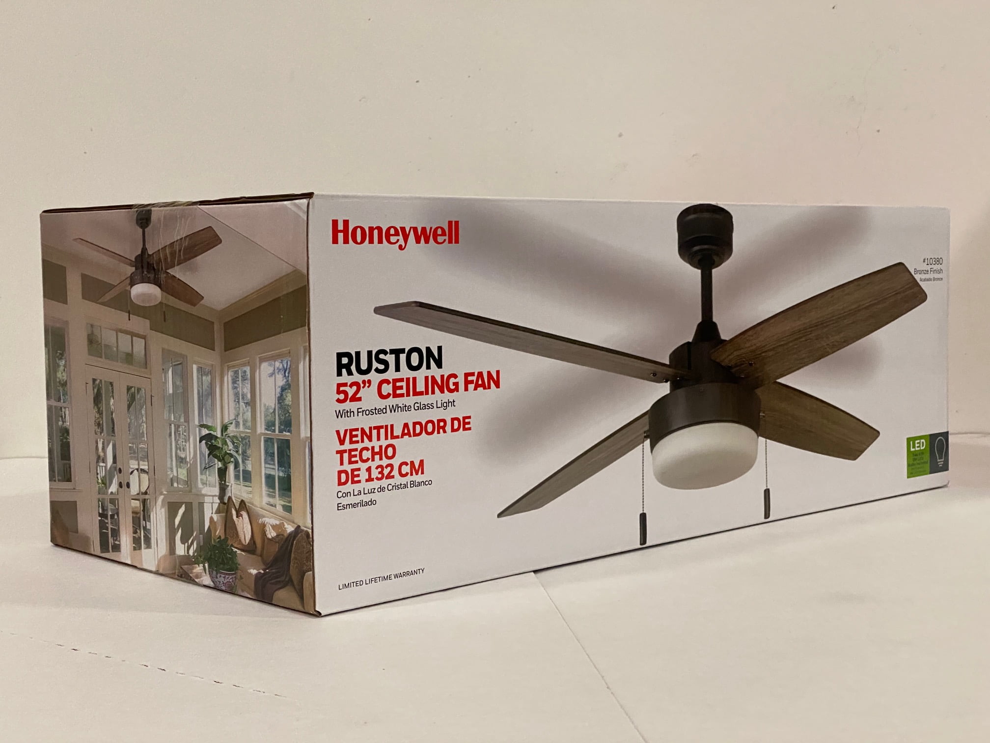 52 Honeywell Sunset Key Bronze 4-Blade Tropical Ceiling Fan W/ Reversible  Airflow – Walmart Inventory Checker – BrickSeek