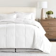 thumbnail image 5 of Tailored Pleated Bed Skirt Box Spring Frame Cover Dust Ruffle in Light Gray for Twin Size Bedding by Comfort Canopy, 5 of 12