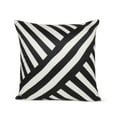 thumbnail image 1 of Oussum Home Decorative Cushion Covers Cotton Digital Print Zipper Throw Pillow Cases Stripes Vector Pattern Single, 1 of 4