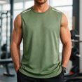 thumbnail image 5 of UAYOTSE Men's Quick Drying Mesh Thin Breathable Sweat Wicking Loose Fitting Sports Tank Top,Sizes XS, 5 of 9