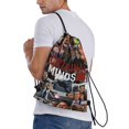 3d Graphics Damon Salvatore Print Drawstring Bag Backpack Waterproof