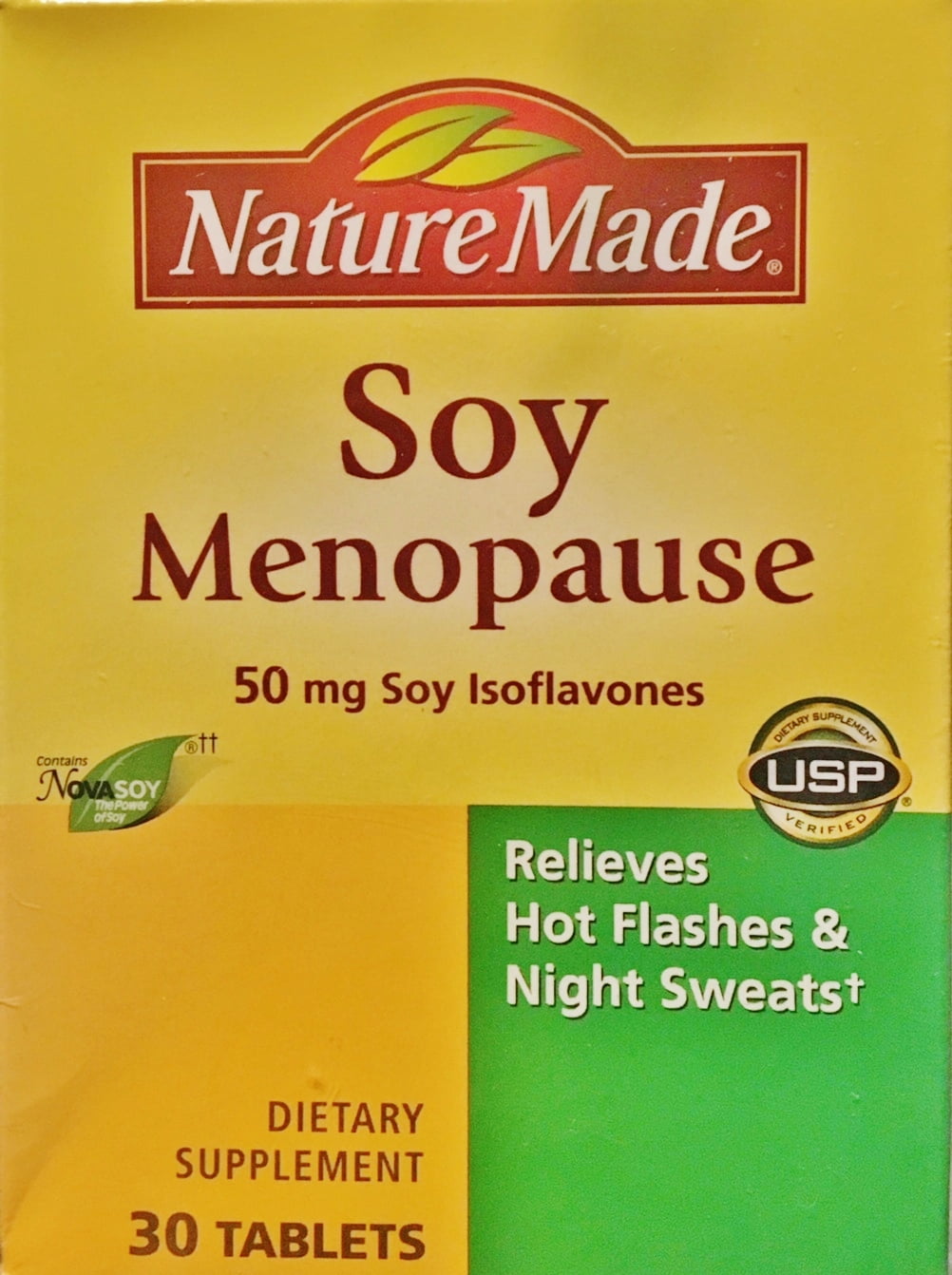 Nature Made Soy 50 Menopause 30 Tablets