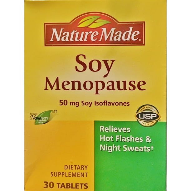 Nature Made Soy 50 Menopause 30 Tablets