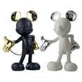 thumbnail image 2 of Figura de acción de Mickey Mouse, muñeco de colección moderno y Simple, 29cm, adornos de habitación, estatua de Mickey, juguetes de modelo de decoración, 2 of 4