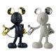 thumbnail image 2 of Figura de acción de Mickey Mouse, muñeco de colección moderno y Simple, 29cm, adornos de habitación, estatua de Mickey, juguetes de modelo de decoración, 2 of 4
