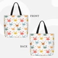 thumbnail image 2 of Balery Colorful Crabs Bolsa de Mano para Mujeres con Cremallera, Bolsa de Gimnasio con Compartimentos, Bolsa para Laptop, Bolsa para Trabajo, 2 of 7
