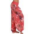 thumbnail image 3 of DYMADE Women Plus Size Loose Printed Wide Leg Casual Pants, 3 of 4
