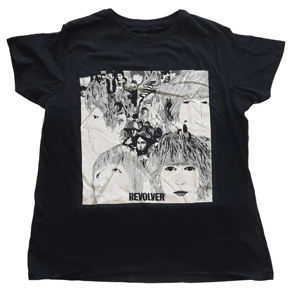 The Beatles Revolver Album Skinny Fit T Shirt