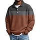 thumbnail image 1 of Mens Manga Larga Vintage Impresión Botón Abajo Turndown Cuello Camisa para Verano Desgaste Casual, 1 of 2