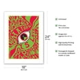 thumbnail image 2 of Haight is Love - Haight-Ashbury San Francisco - Summer of Love - Vintage Psychedelic Pop Art by Martin Jacobs c.1967 - Fine Art Matte Paper Print (Unframed) 18x24in, 2 of 4