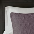 thumbnail image 6 of Madison Park Quebec King/Cal King 3 Piece Reversible Quilt Set - Purple, 6 of 10