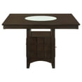 thumbnail image 4 of Gabriel 9-piece Square Counter Height Dining Set Cappuccino, 4 of 6