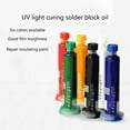 thumbnail image 4 of SDFGTstore UV Light Curing Circuit Board Solder Mask Inks 6 Color Soldering Pastes Fluxes Oil, 4 of 9