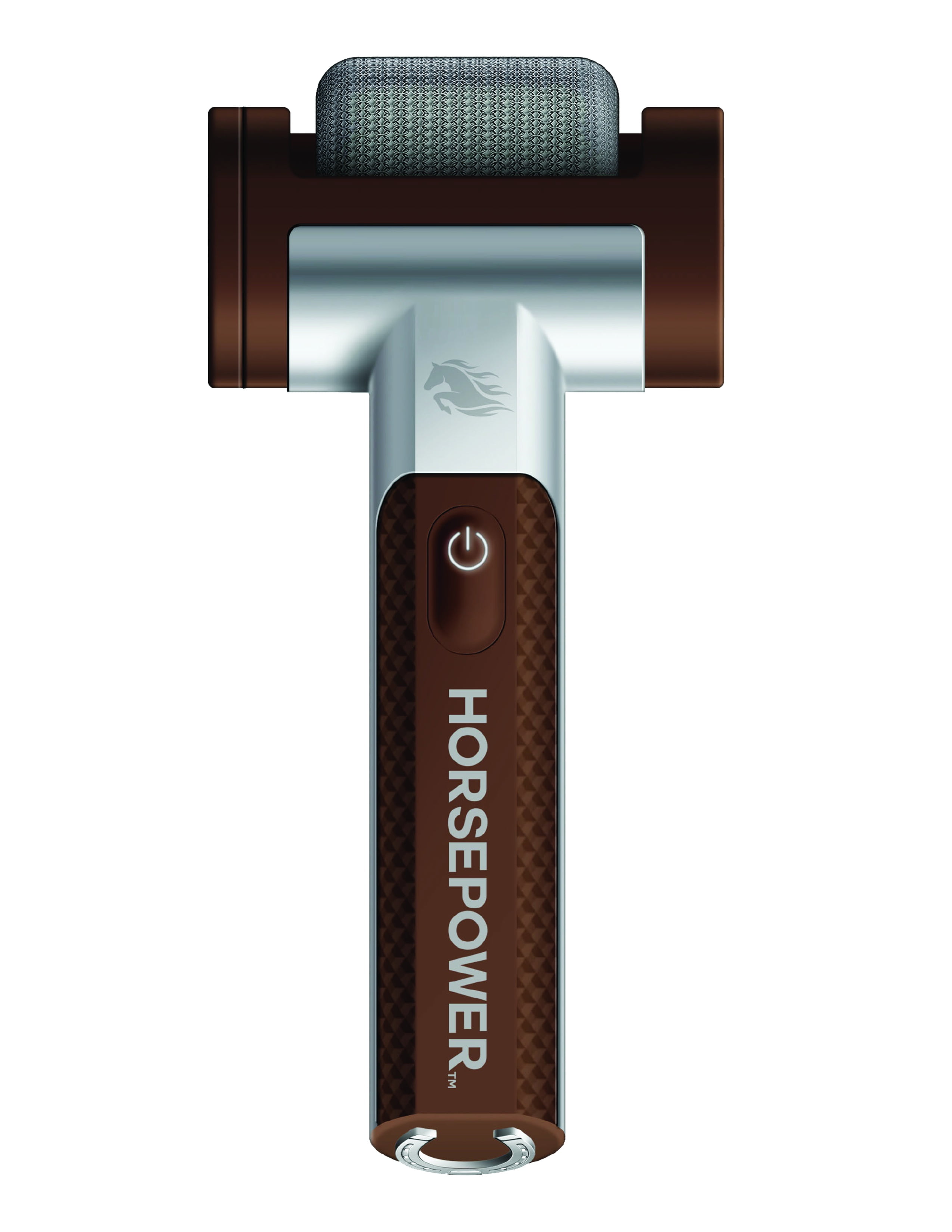 Horsepower Giddy up Grill Brush, Heavy-Duty Stainless Steel Bristle Grill Brush