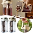 thumbnail image 2 of Cold Brew Coffee Maker with Extended Filter Core, 1L Leakproof Cold Brew Pitcher Mess & Pour For Home System Travel,, 2 of 10