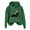 Army Green, variant on Cute Dog Christmas Hoodies for Women 2025 Long Sleeve Puppy Graphic Hooded Sweatshirt for Dog Lovers Pullover Tops