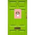 thumbnail image 2 of Carolines Treasures BB1239DS1216 Checkerboard Pink Beagle Wall and Door Hanging Prints, 2 of 2