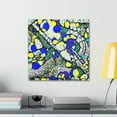 thumbnail image 4 of Abstract Expressionist Pointillism - Canvas, 4 of 10