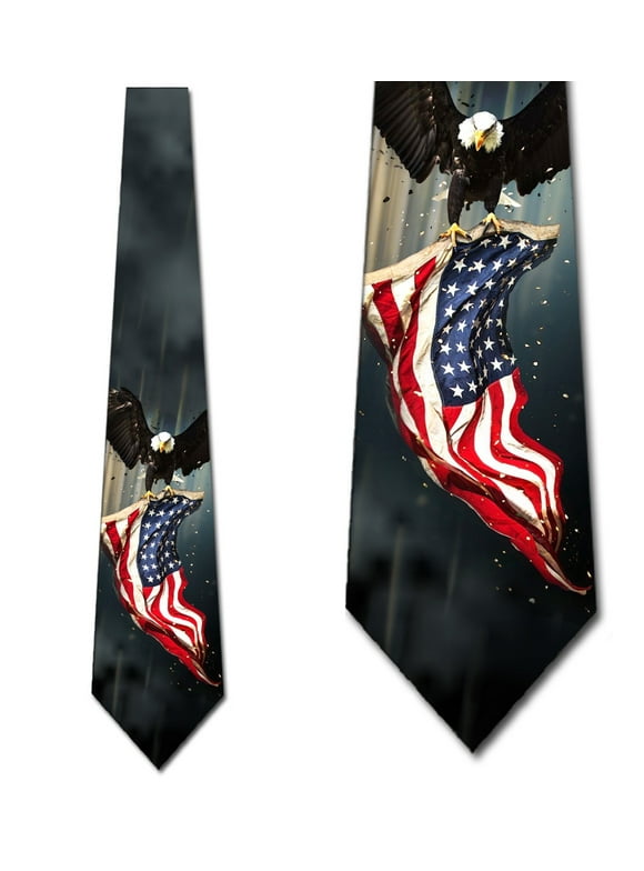 patriotic neck tie