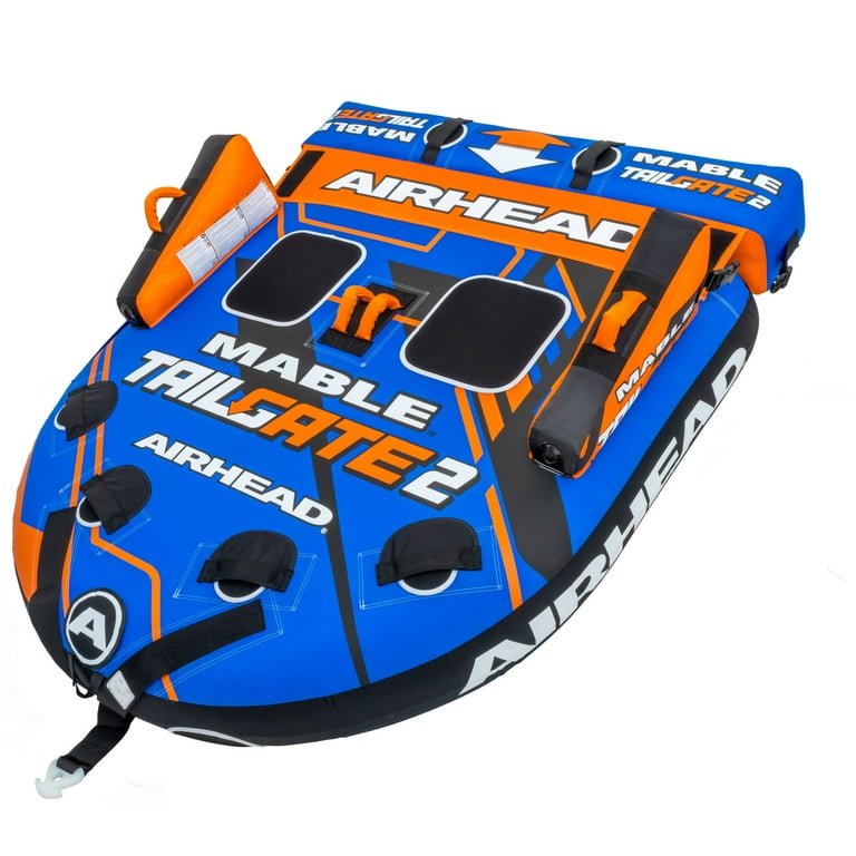 Airhead AHT50133MT2 MABLE TAILGATE 2-Rider Towable - Walmart.com