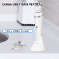 thumbnail image 2 of Cepillo de Limpieza Facial, Limpiador Facial Electrico Recargable, Cepillo Limpiador Facial Impermeable, Cepillo Facial Giratorio de 360&deg; con 3 Modos, Cepillo Exfoliante facial para Cara con 4, 2 of 7
