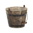 thumbnail image 5 of Home Decorative Wooden Bucket with Handle, 5 of 6
