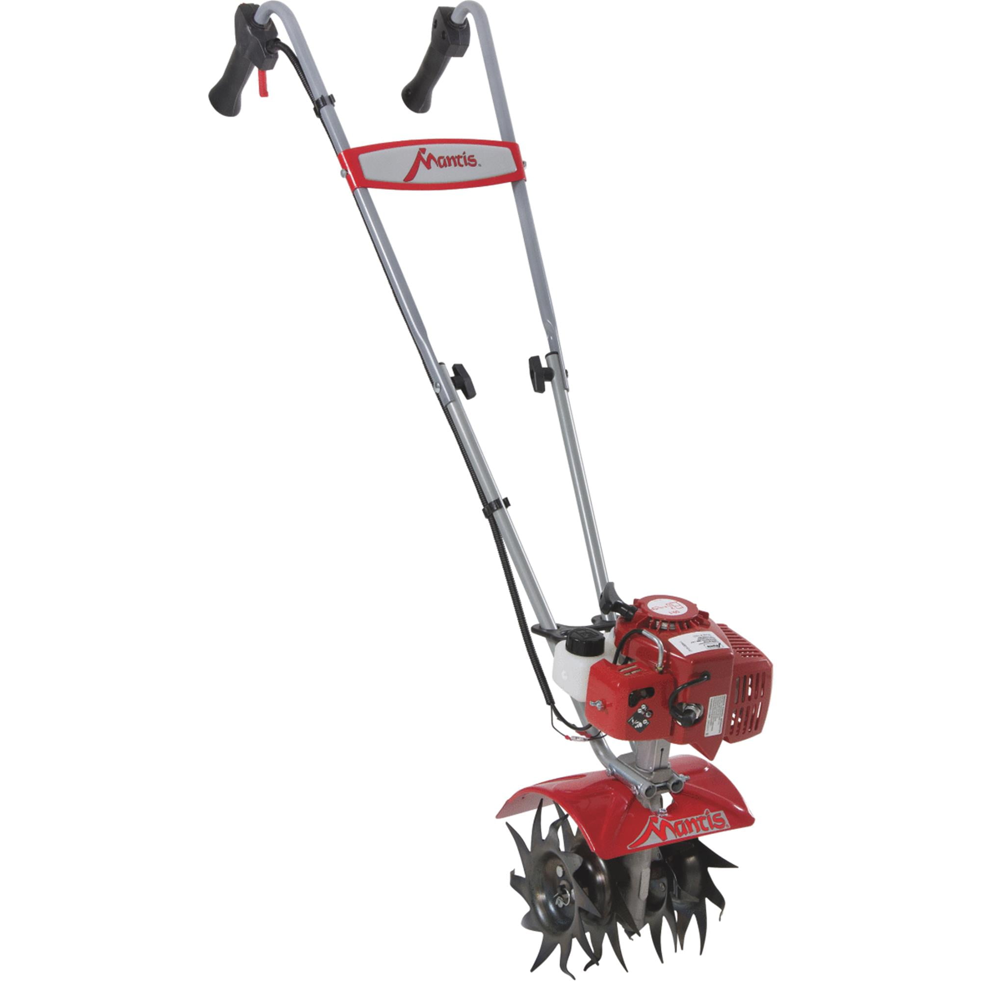 mantis 2cycle front tine garden tiller