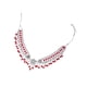 thumbnail image 2 of Tocado para la frente jinwen colgante decorativo Rojo, 2 of 5