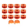 thumbnail image 4 of Trimmer Spool Refills Lines with Cover for Wa0010 Garden Trimmer Accessory 14pcs, 4 of 10