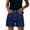 Navy -AG13, variant on Nestiefly Jean Shorts for Women 2026 High Waisted Stretchy Casual Cut Off Denim Shorts Summer Trendy Jorts with Pockets Blue L